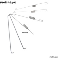 MOLIH 6Pcs Governor Link Rod, Silver Metal Throttle Return Spring,  Different Sizes Governor Rod Spr