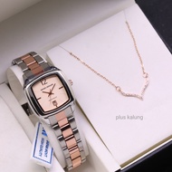 (SEVEN MINUTE ) Jam tangan original wanita SEVEN MINUTE M704 plus kalung premium