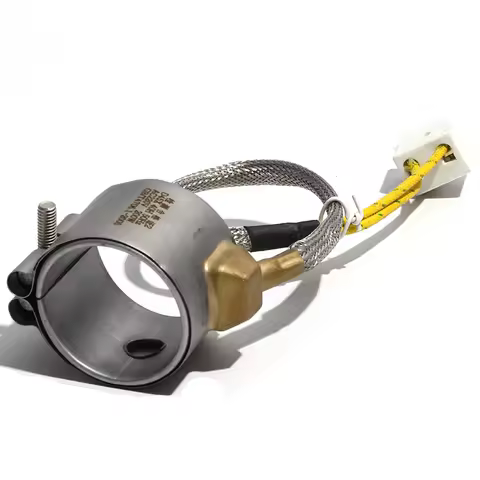 LUJINXUN 300W-540W Electric Sealed Band Heater 90mmx30/40/50/55mm O-ring Aluminized Heating Coil 110