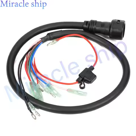 689-82590-11-00 Wire Harness Assembly (7pin) for Yamaha Outboard Engine Parts 2T 25HP 30HP 40HP 60HP