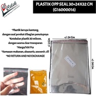 plastik+opp+seal+rekat+lem+kantong+tebal+30+ukuran+size+14x22+14x25+15x15+16x16+18x25+18x30+24x32+30