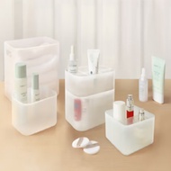 Daiso Korea transparent PP storage containers Clear Stackable Storage Box