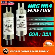 HRC HB4 FUSE LINK T1S 32A 63A 550V 80KA RANDOM BRAND Ceramic Fuse Link Cut Out Fuse Protect Short Circuits Wiring Motors