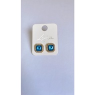 Lovisa earring - Blue crystal stud earrings | Jewelry Set 手链 | 项链 | Earring Fashion 耳环 | Subang | Ra