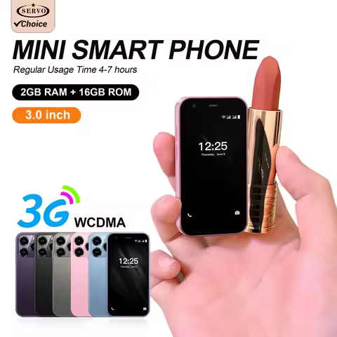 Official SERVO 15SE Mini Android Smartphone 3G WCDMA 2GB+16GB Play Store WhatsAPP WiFi Face Unlock 3