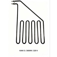 HEATING ELEMENT SAUNA HEATER 5 LEGS 3000W/220V