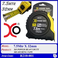 R210-001 L088-XO 7.5M/32MM XO POWER HEAVY DUTY MEASURING TAPE