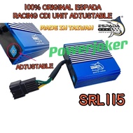 SRL115 LAGENDA115 ( 100% ORIGINAL ESPADA ) NO CUT OFF  (ADJUSTABLE RACING CDI UNIT COIL API SRL LAGE
