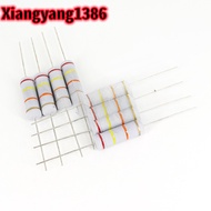 20Pcs 1W 2W 3W 5W Carbon Film Resistor 5% 10R 12R 15R 16R 18R 20R 22R 24R 27R 30R 33R 36R OHM