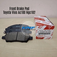 TOYOTA VIOS NGC102 (2023>) FRONT BRAKE PAD / BREK CAKERA HADAPAN 04465-B1420