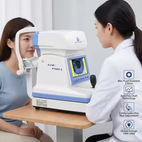 SJR-9900A Auto Refractometer with 7" TFT LED Screen, Low Factory Price