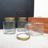 200ml Square Glass Jar Jam Jar/ Glass Jar/ Spice Container/ Glass Packaging/ Chili Sauce Container/ 