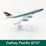 Cathay Pacific B747 Plane 16cm Alloy Metal Plane Model