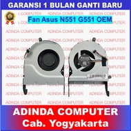 Fan Asus N551 G551 G551J G551JK G551JM G551JW G551JX G58 G58J GL551 GL551J GL551JM GL551JW