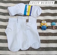 Burson plain White Socks 12pcs (BEST SELLER)