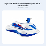 Inflatable Electric Jet Ski Twin Engine Water Playground Toy for Kids Kayak Swimming Equipment Fun W