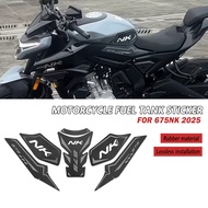 For CFMOTO 675NK NK675 675 NK CF675 2025 Motorcycle Tank Pad Protector Sticker Decal Gas Knee Tank T