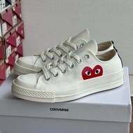 1970s Co-Branded High-Tops - Thick Sole Canvas Shoes