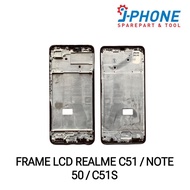 MIDDLE BONE REALME C51 LCD FRAME/ REALME NOTE 50 C51S/