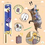 Meow² - 紅白藍膠袋逗貓棒