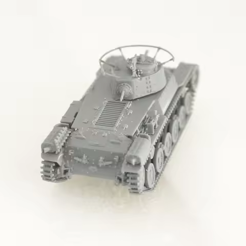 Japan Type 97 "Chi-Ha" Medium Tank SSMODEL SS823 1/56 1/72 1/100 15mm WarGaming 28mm Military Model 