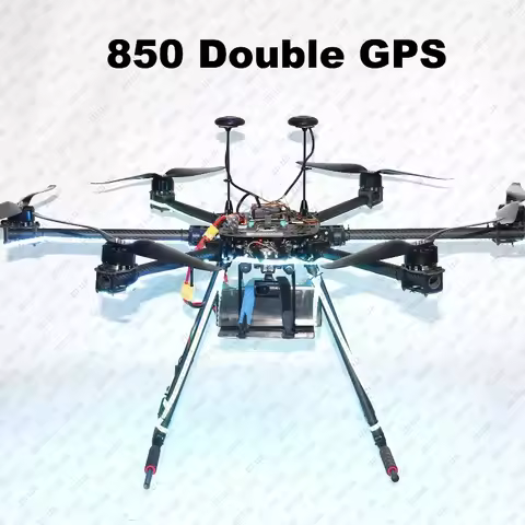 ZD850 6C PRO M8N M9N M10 Flight Controller Full Carbon Fiber 850mm Hexacopter BLHELI 40A ESC D4114 4