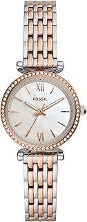 CARLIE MINI ES4649 Women's Wristwatch, Pink Gold, Dial color - white, wrist watch quartz gift