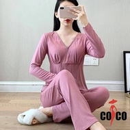 [m-3XL] Maternity Pajamas Postpartum Maternity Suits Confinement Home Clothes Spring Autumn Nursing 