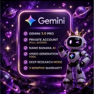 Gemini 3.0 Pro | Stable Acc | 3 Months