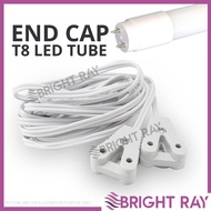 4FT End Cap Wire For T8 LED Tube Wayar Lampu LED T8 Panjang LED Ceiling Light Siling Lampu Kalimantang Hanging Lamp