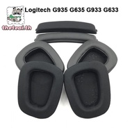 THETEAI 1Pair Ear Pads, Foam Sponge Ear Cushion Cover,  Accessories Gaming Headphone Replacement Hea