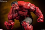 Sideshow ~MAVERL英雄系列~RED HULK紅浩克 雕像  可ChomePay支付連刷卡分期