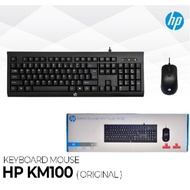 KEyboard hp 100 keyboard and mouse HP Combo Keyboard + Gaming Mouse KM100 hp km100