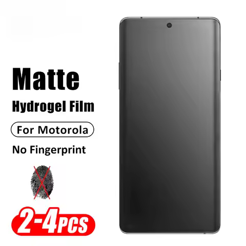 2-4Pcs Curved Matte Hydrogel Film For Motorola Edge 30 40 Neo 50 Ultra 50 Fusion Screen Protectors F
