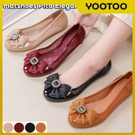 YooToo Women's Flatshoes Women's Shoes Korean Style Women's Shoes Women's Slip-On Shoes Women's PVC 