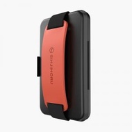 Wit's - Sinjimoru 安全磁性錢包作為 MagSafe 錢包、手機錢包、手機支架和手機握把支架的手機握把支架，Apple iPhone 使用。 M-Card Grip 橙色