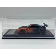 Ready Stock Immediate Shipment IG Alloy 1: 64 Nissan GTR35 Rocket Rabbit Wide Body Matte Black Orang