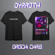 MOBILE LEGEND DYRROTH SKIN KOF HERO T-SHIRT, COLLECTOR, VENOM, MOBILE LEGEND DYROTH T-SHIRT, NEWEST 