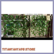 Ready Daun Plastik Rambat Tanaman Merambat Hiasan Interior Exterior