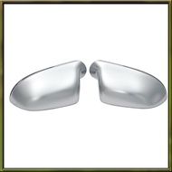 Car Wing Mirror Caps Matt Chrome Mirror Cover Rearview Side Mirror Cap  for  A4 S4 B8 A6 C6 09-11,A3