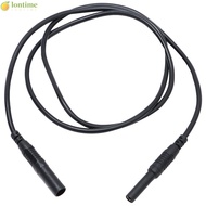 LONTIME 1/2pcs Male-to-Female Banana Plug, 4mm CATII 1000V /32A Max Meter Test Lead Extension, 100CM
