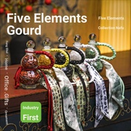 Five Elements Gravel Gourd Crystal Gourd Crystal Ornaments Five Elements Gourd Obsidian Gourd Five E