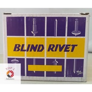 Blind Rivet Rivet Rivet Nut (Silver) (Brown)