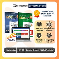 Sách - Combo 2 môn Chinh phục chứng chỉ MOS Word Excel 2019 Associate Specialist (Kèm Video bài giảng) - Luyện thi chứng chỉ MOS - tinhocmos