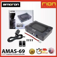 AMERON : AMAS-69 UNDERSEAT POWERED SUBWOOFER. [ RION MARKETING ]