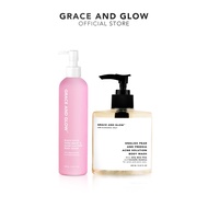 Grace and Glow English Pear and Freesia Anti Acne Solution Body Wash + BO Ultra Bright &amp; Glow Solution Body Serum
