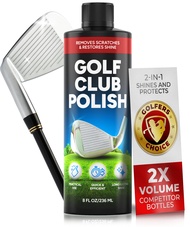 Golf Club Polish - Golf Groove Cleaner, Rust Remover for Metal, Zinc, Aluminum, and Steel, Easy to U
