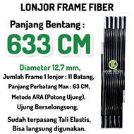 FIBER FRAME 633 CM DIAMETER 12.7 MM OVAL FIBER FRAME READY TO USE