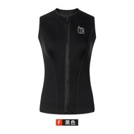 3mm Neoprene Diving Vest Wetsuit Top for Snorkeling Surfing Freediving Scuba Diving Thermal Protecti