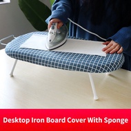 Desktop Iron Board Cover Ironing Board with Sponge Folding Iron BoardS Small Iron Pad Tabletop Ironi